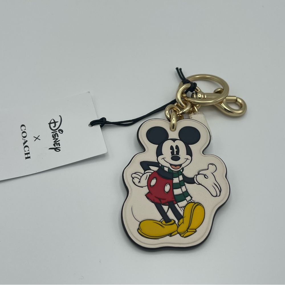Disney x COACH LIMITED EDITION Mickey Mouse keychain